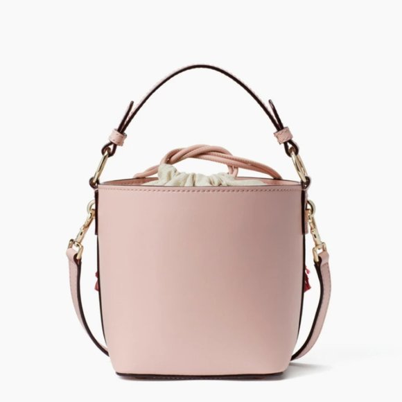 Kate Spade Pippa Flamingo by the Pool Bucket Bag - Picture 3 of 10